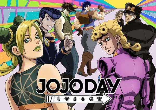 Ilustração do post: JOJODAY: Uma celebração do passado e futuro de JoJo's Bizarre Adventure