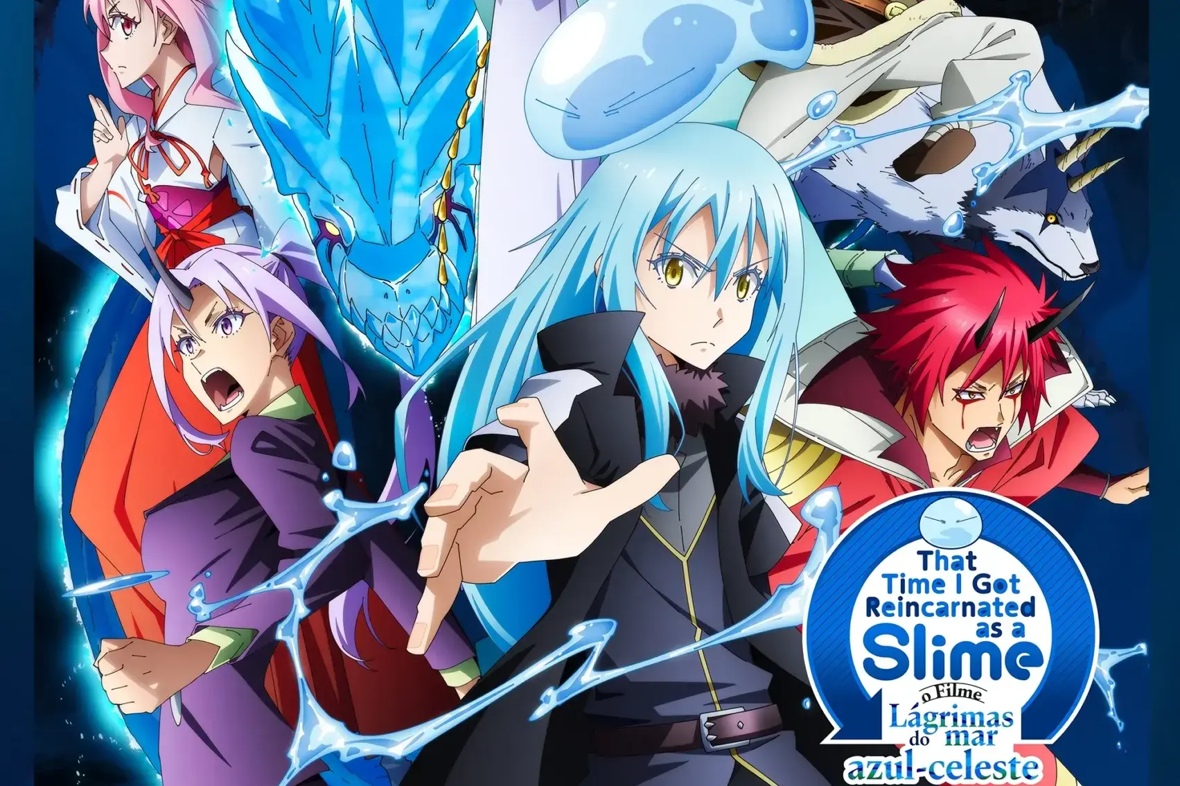 Ilustração do post: Novo filme de Tensei Shitara Slime Datta Ken ganha data de estreia nos cinemas